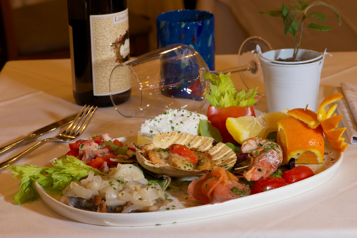 Antipasto di pesce alla Veneziana